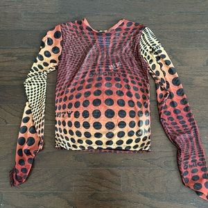 Omighty multicolored long sleeve top